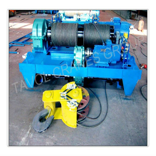 QD model double girder crane winch