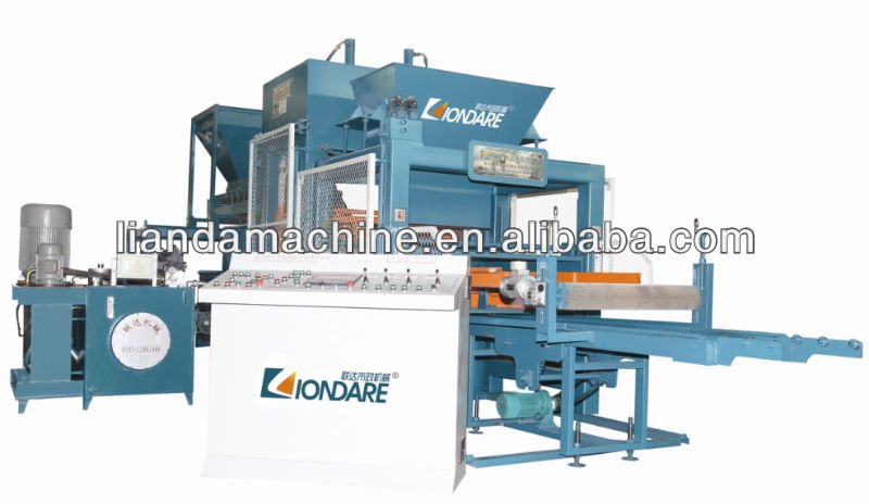 QFT10-15 Fully- Automatic Cement Block Plant