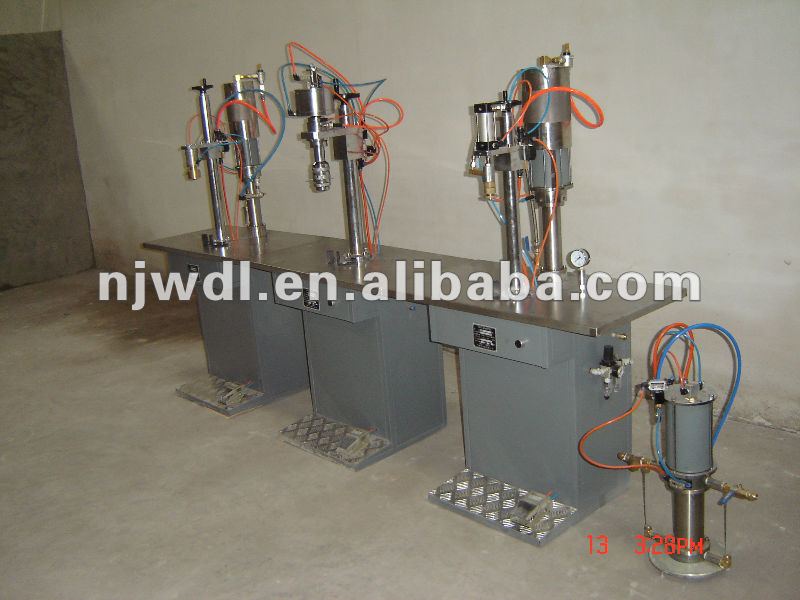 QG-ZB Semi-automatic Aerosol Filling Machine