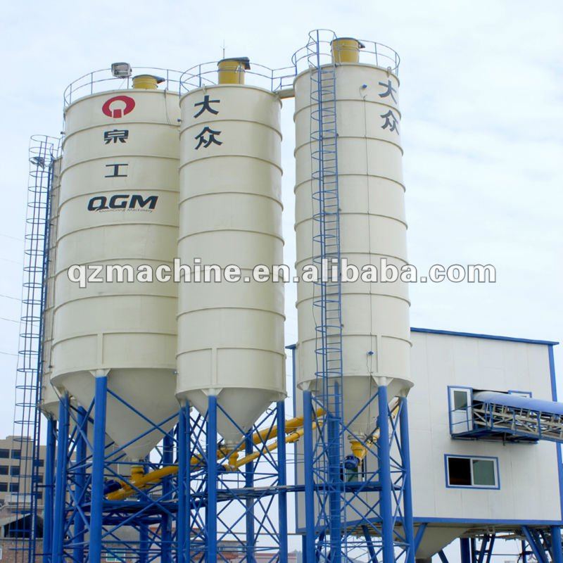 QGM HZS120 Precast Concrete plant, ready-mixed concrete mixing plant