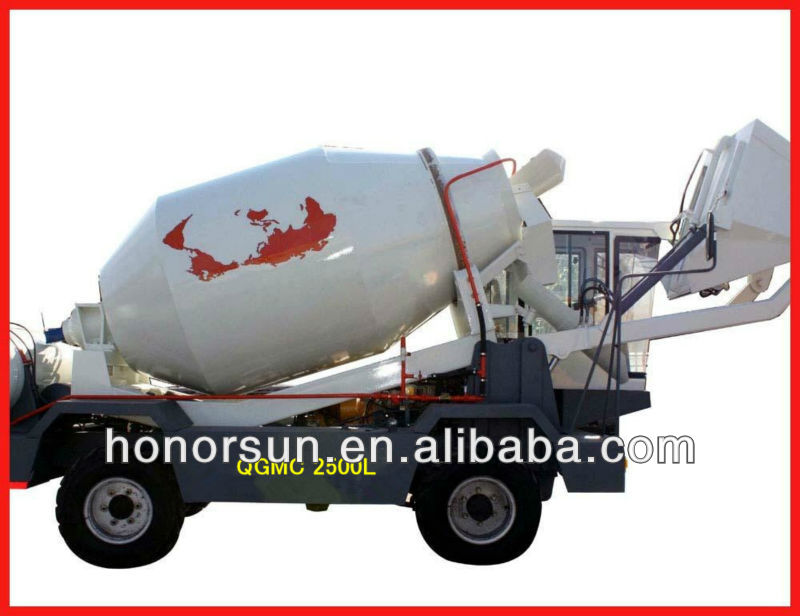 QGMC Off-highway truck mixer/Shovel type mixer truck