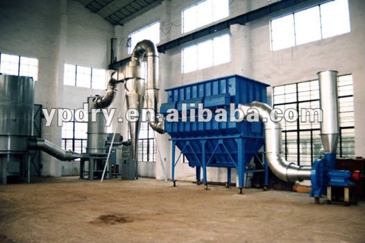 QGS Multifunctional strengthen airflow smashing drying machine for agricultural chemical products/air drier