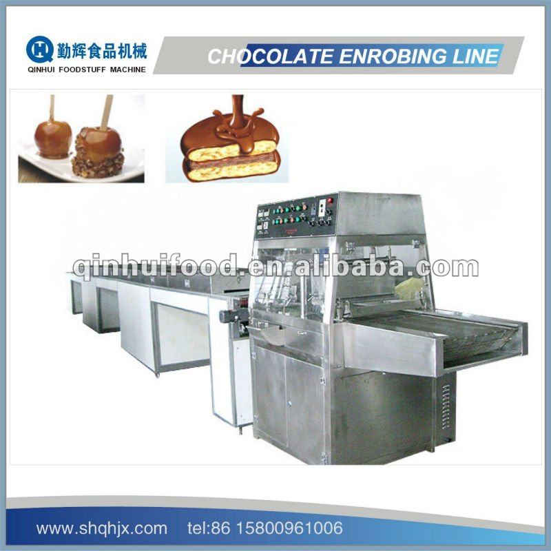 QH400/600/800/1000 chocolate enrobing machine