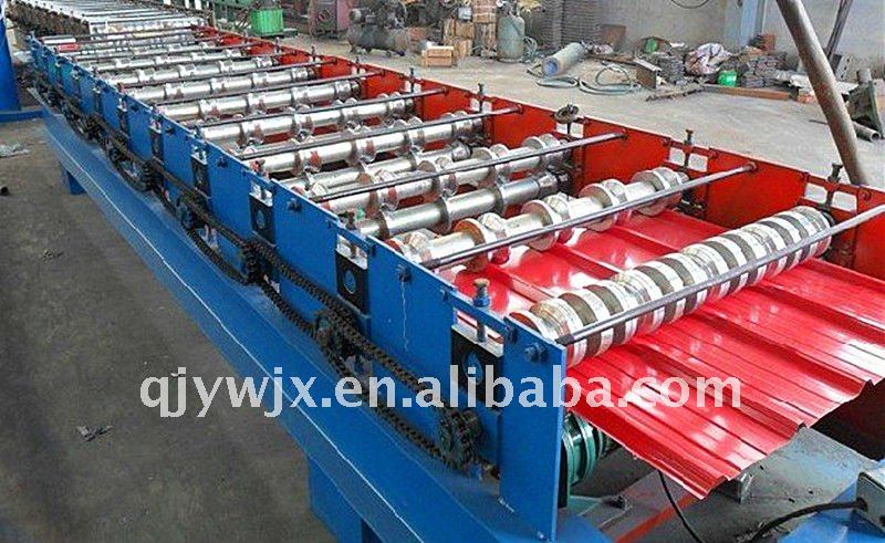 QJ 23-215-860 Color Steel Roof Sheet Making Machine