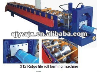 QJ 312 Roof Ridge making machine for PPGI, ZInc and Aluminium sheets