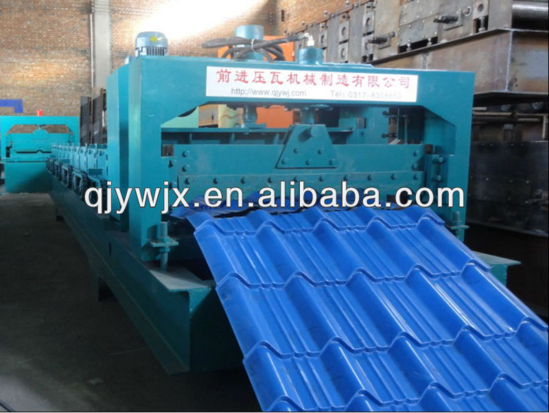 QJ-820 Color Coated Steel Roof Tile Making Machine