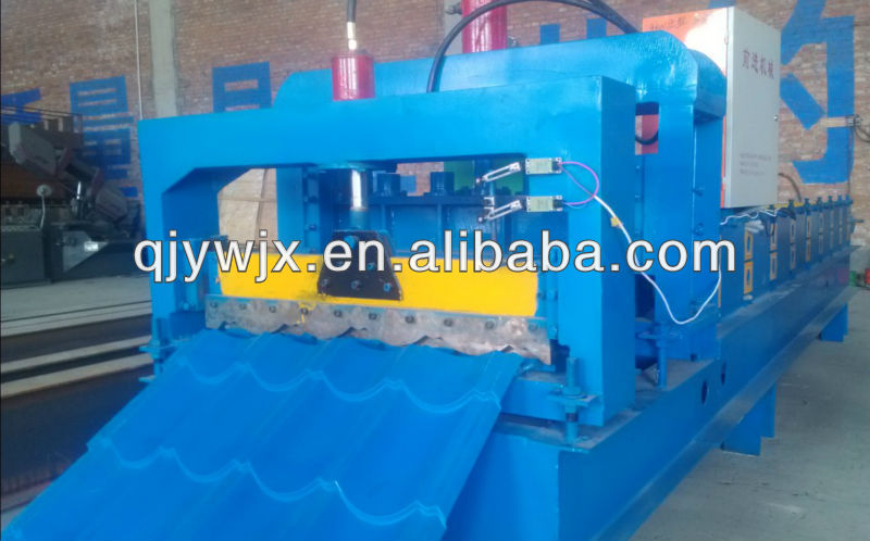 QJ-828 Glazed Roof Tile Making Machine for Roof Tile