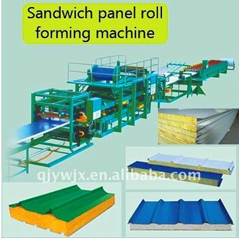 QJ automatic eps sandwich panel machine