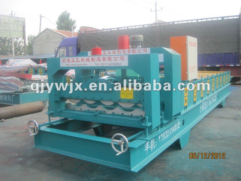 QJ Classic Type Roof Tile Roll Forming Machine