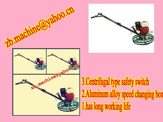 QJM-600 concrete power trowel machine