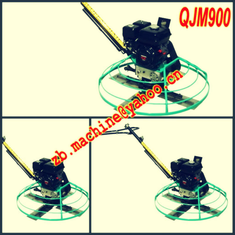 QJM-900 model concrete power trowel machine/edging power trowel