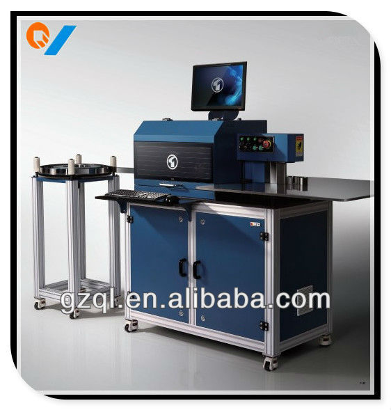 QL-S8700 Bending And Notching Machine Super Stainless Steel Channel Letter Bender