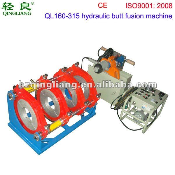 QL315 plastic pipe hydraulic butt welding machine