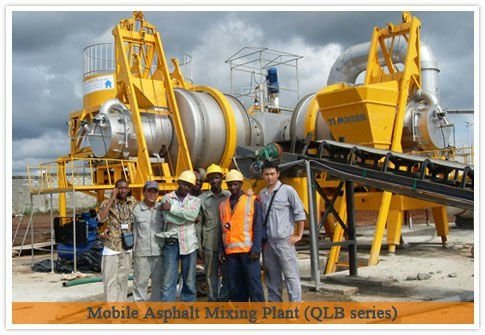 QLB-10 Batch Mobile Asphalt Mixer