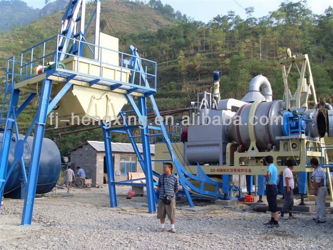 QLB series modular and mobile mini asphalt batch plant