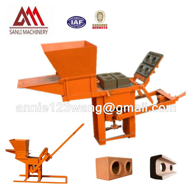 QMR1-40/QMR2-40 Manual Earth Block Press Machine/ Building Blocks Made In China/ Manual Press Clay Brick Making Machine