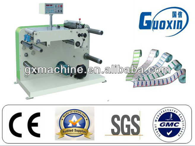 QT-320 paper/ label slitting and rewinding machine