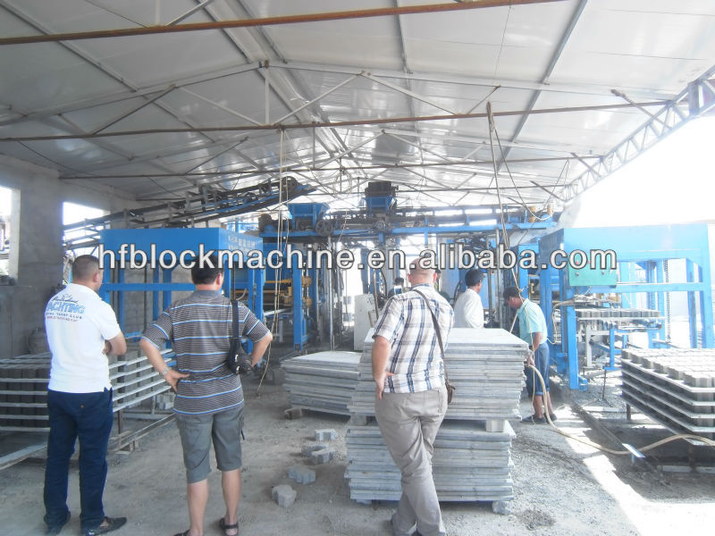 QT12-15 automatic interlock brick making machine