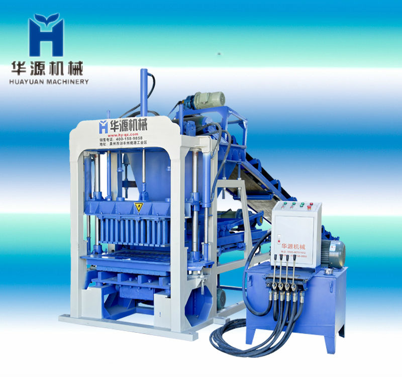 QT4-30 small Concrete Cement Block Making Machine for small business at home