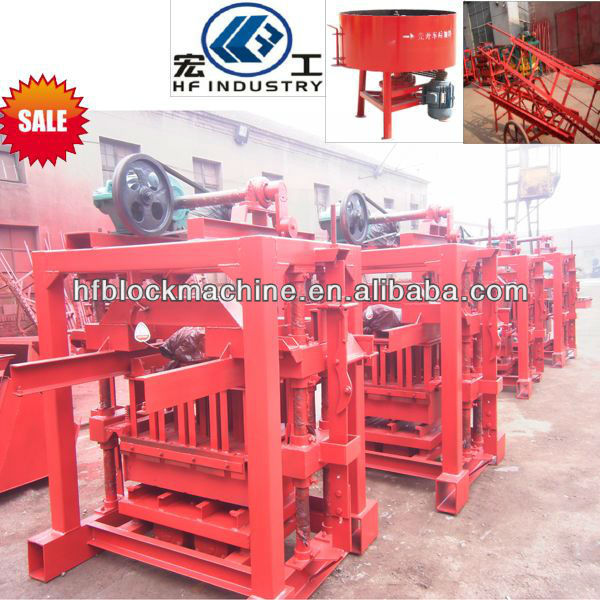 QT4-40 cement brick making machine