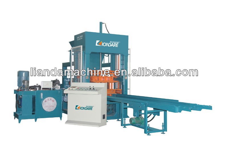 QT6-15 Automatic Concrete Brick Making Machine