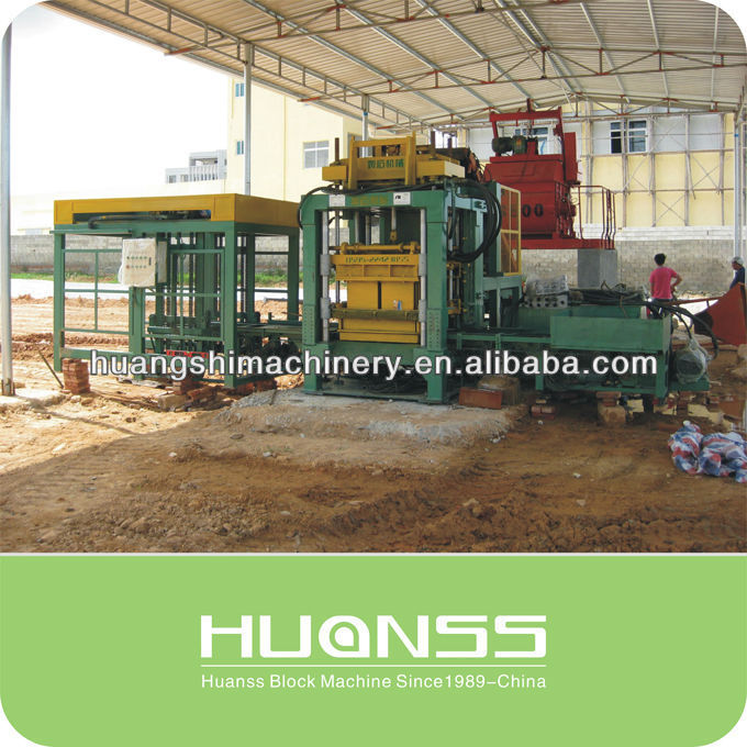 QT6-15 Automatically brick making machine production line