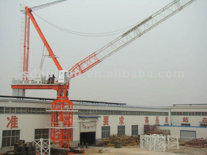 QTD160 12t Luffing Jib Tower Crane