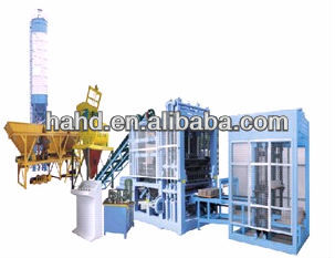 QTJ-10-15 Full Automatic Brick Making Machine Production Line