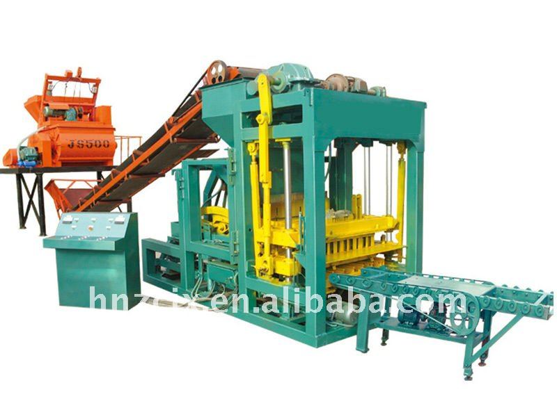 QTJ4-25 Hollow Construction Block Making Machine