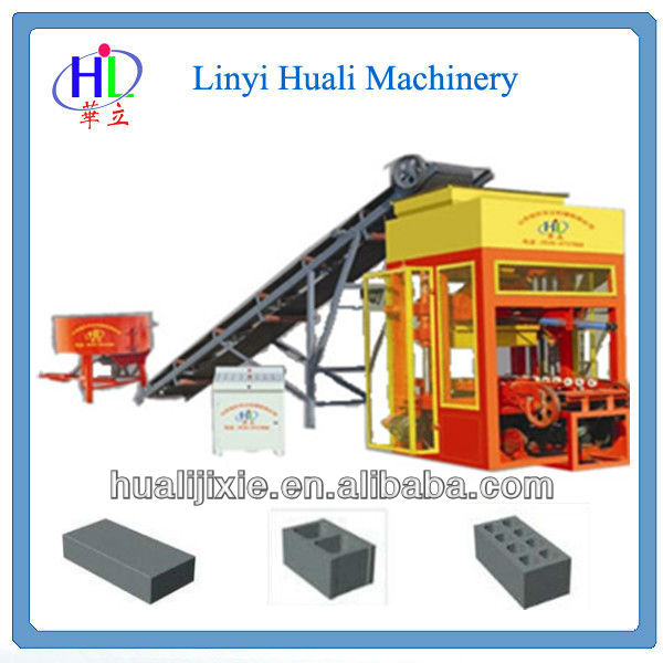 QTJ4-25 low cost cement brick making machine price