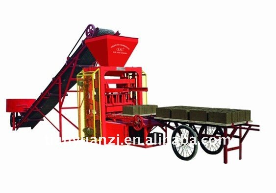 QTJ4-26C small cost concrete block making machine,