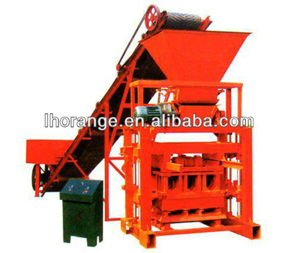 QTJ4-35B2 Semi Automatic Concrete Brick Making Machine