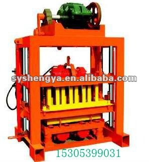 QTJ4-40 small block machine made in China cement hollow brick making machine