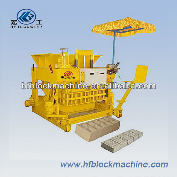 QTM6-30 mobile concrete block machine