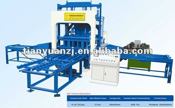 QTY Light weight thermal insulation wall board making machines (tianyuan brand)