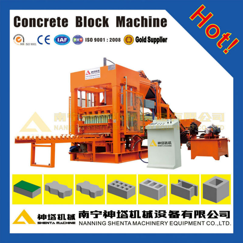 QTY8-15 Good price hollow cement block machine making