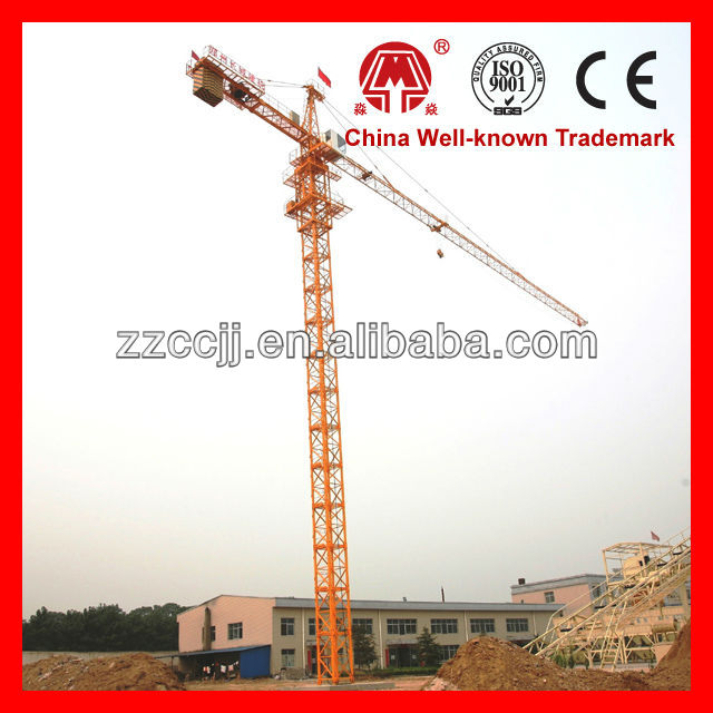 QTZ Tower Crane in India We Built, Self Erecting Tower Crane for Sale