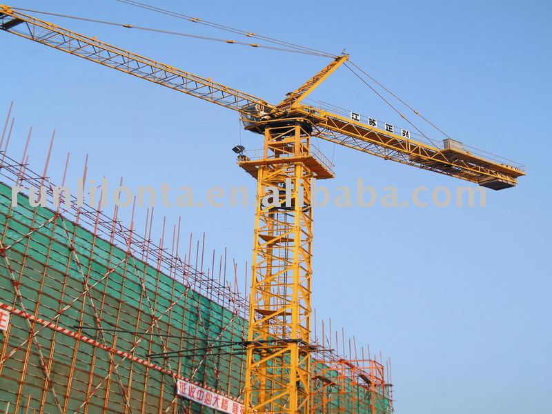 QTZ250 tower crane jib load 2.1t