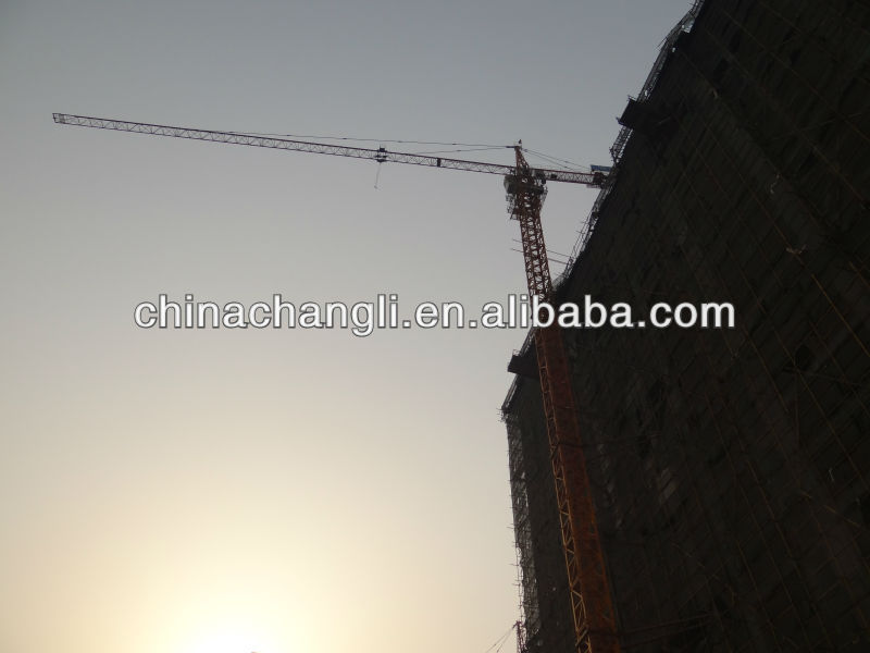 QTZ50(4810) attached type tower crane,Tip load 1.0t tower crane