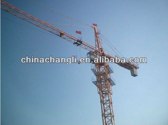 QTZ50 with jacking device floating tower crane,380v/420v used towercrane