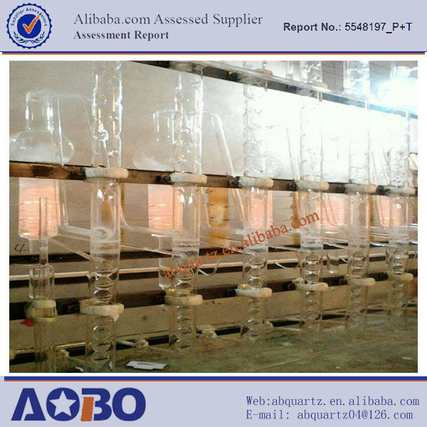 quartz glass electrothermal sulfuric acid purification system