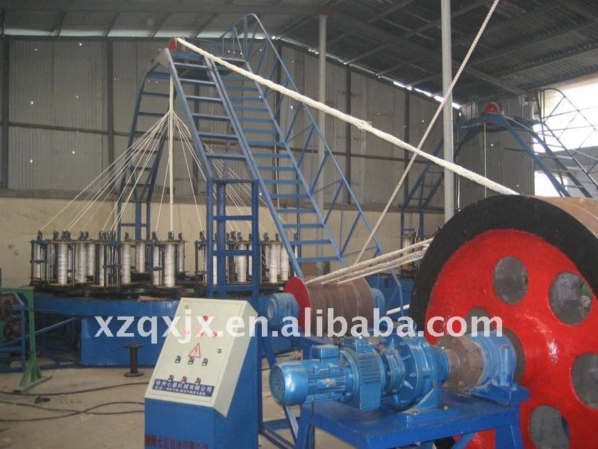 QX 16 spindles Marine cable/marine rope braiding machine