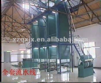 QX 20/40 heads fiberglass sleeves coating machine