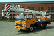 QY7H Truck Crane, 7t light truck crane, Max. Lifting Height 24M