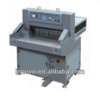 QZZX660W Microcomputer hydraulic aotumatic workshop and school guillotine Paper Cutter