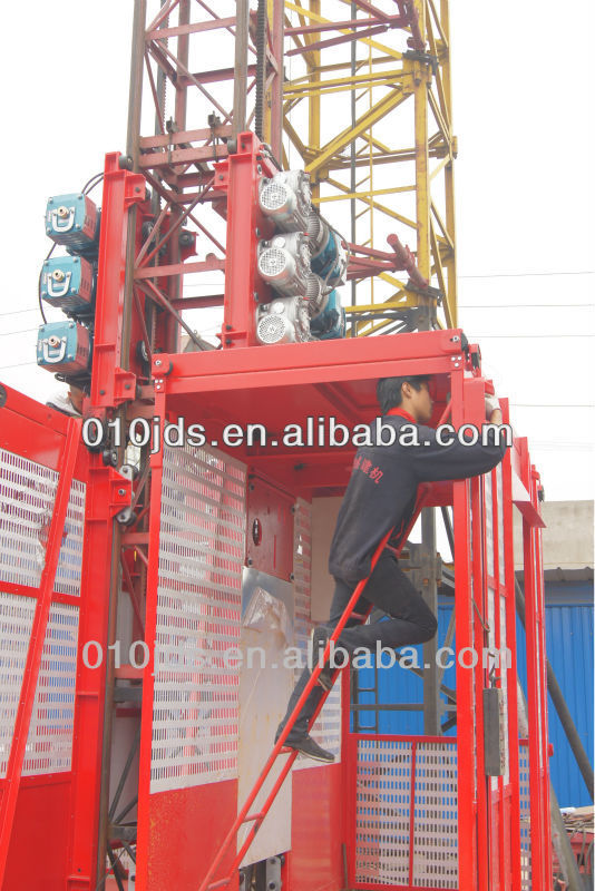 rack and pinion elevator