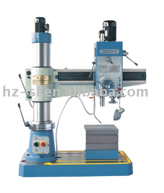 radial drilling machine