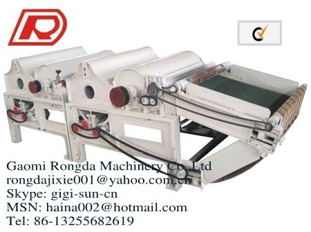 Rag tearing machine textile recycling machine