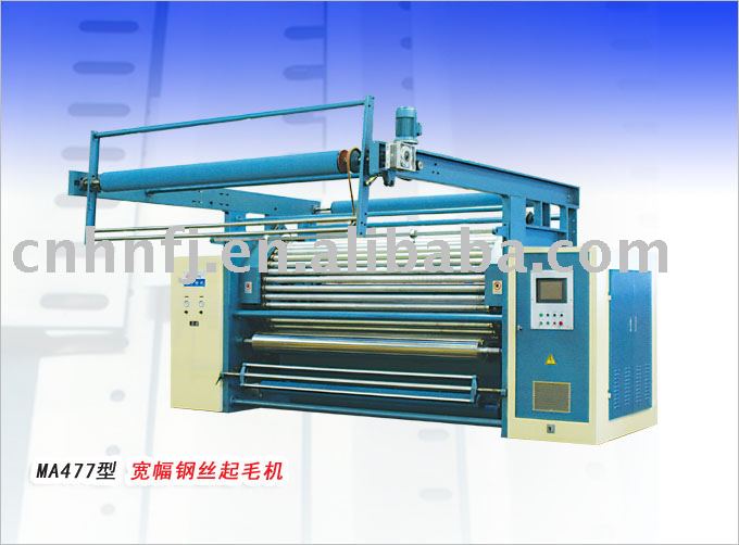 raising machine for polar fabric