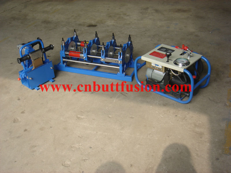 RDH160 plastic pipe butt welding machine fusion poly welder